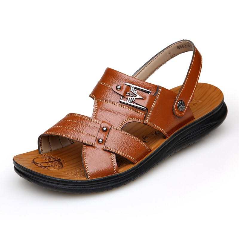 PU Leather Men's Sandals